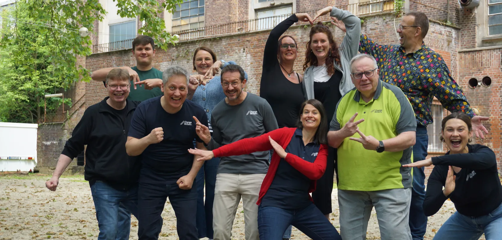 Foto des ChangeWriter-Teams
